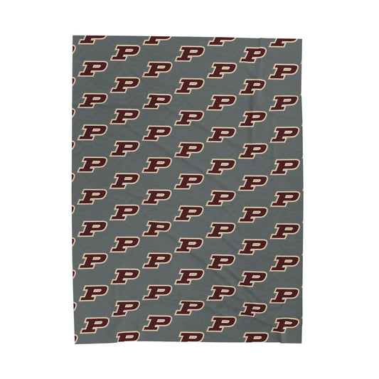 Pineville Power P Plush Blanket | The Narrows Co.