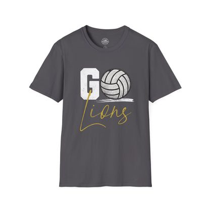 Pineville Volleyball Go Lions Tee | The Narrows Co.