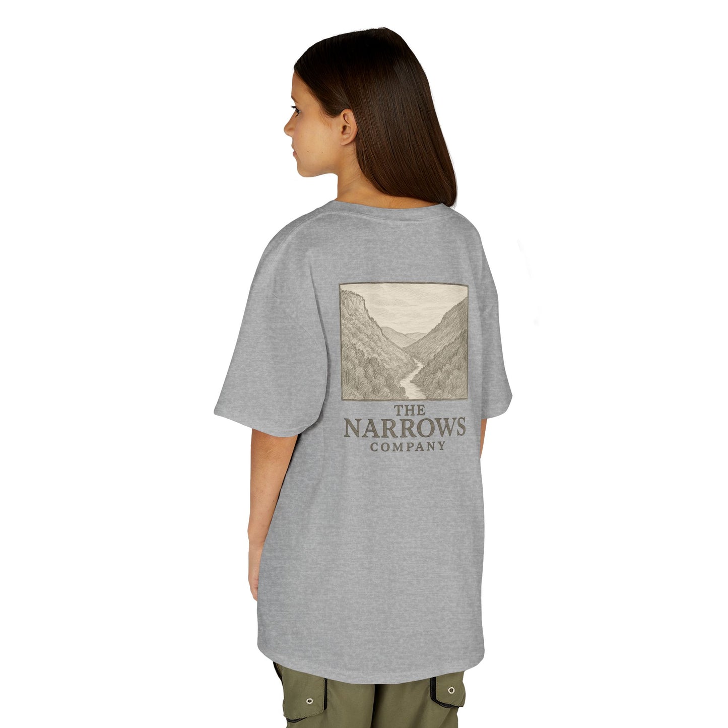 Pencil Sketch Narrows - Kids Tee  | The Narrows Co.