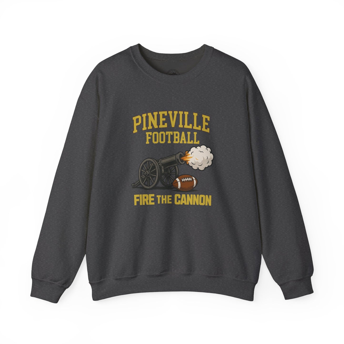 Pineville Football Crewneck Sweatshirt - FIRE THE CANNON | The Narrows Co.