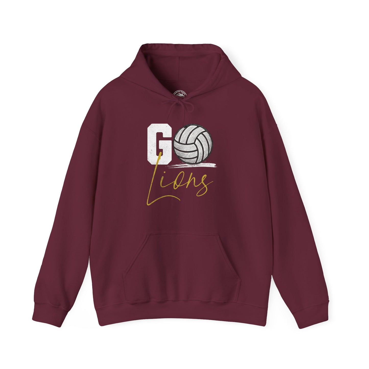 Pineville Volleyball Go Lions Hoodie | The Narrows Co.