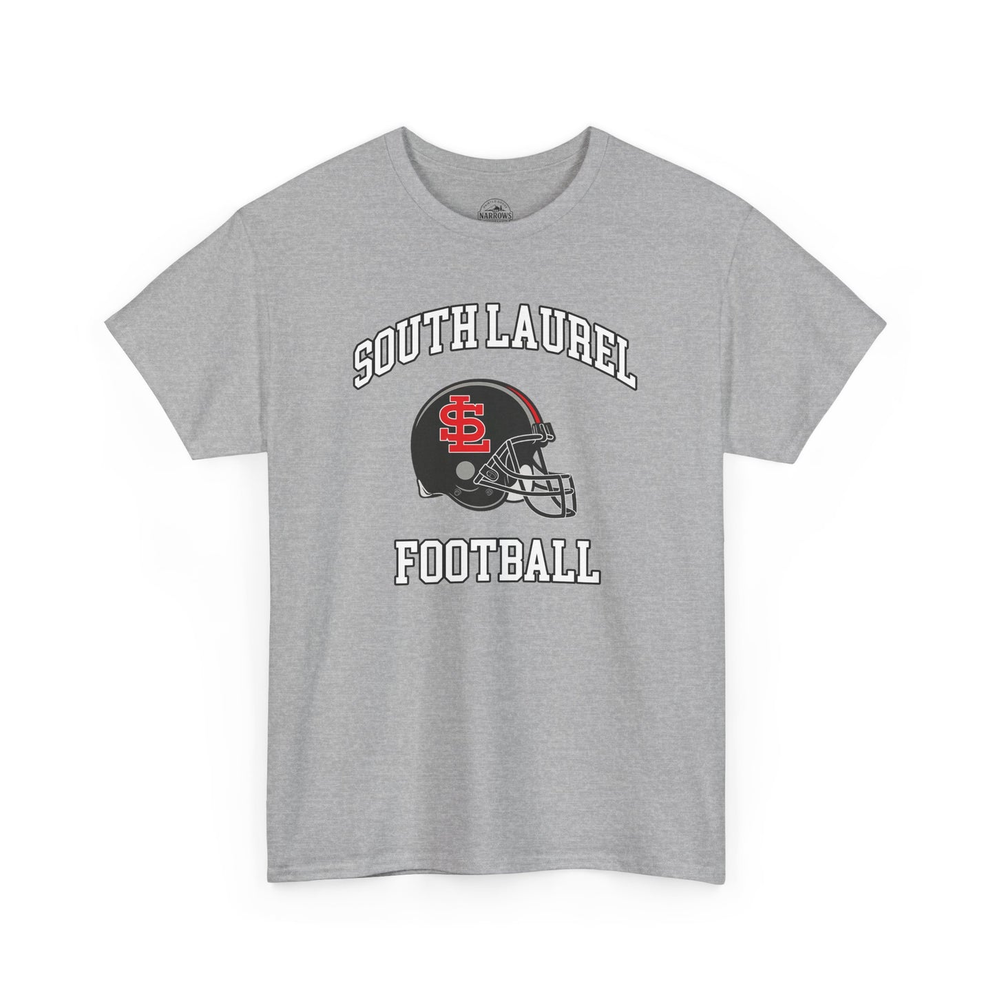 South Laurel - Black Football Helmet - Tee | The Narrows Co.