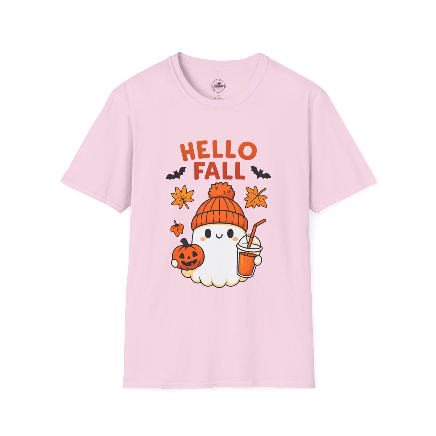 Hello Fall Ghost Tee | The Narrows Co.