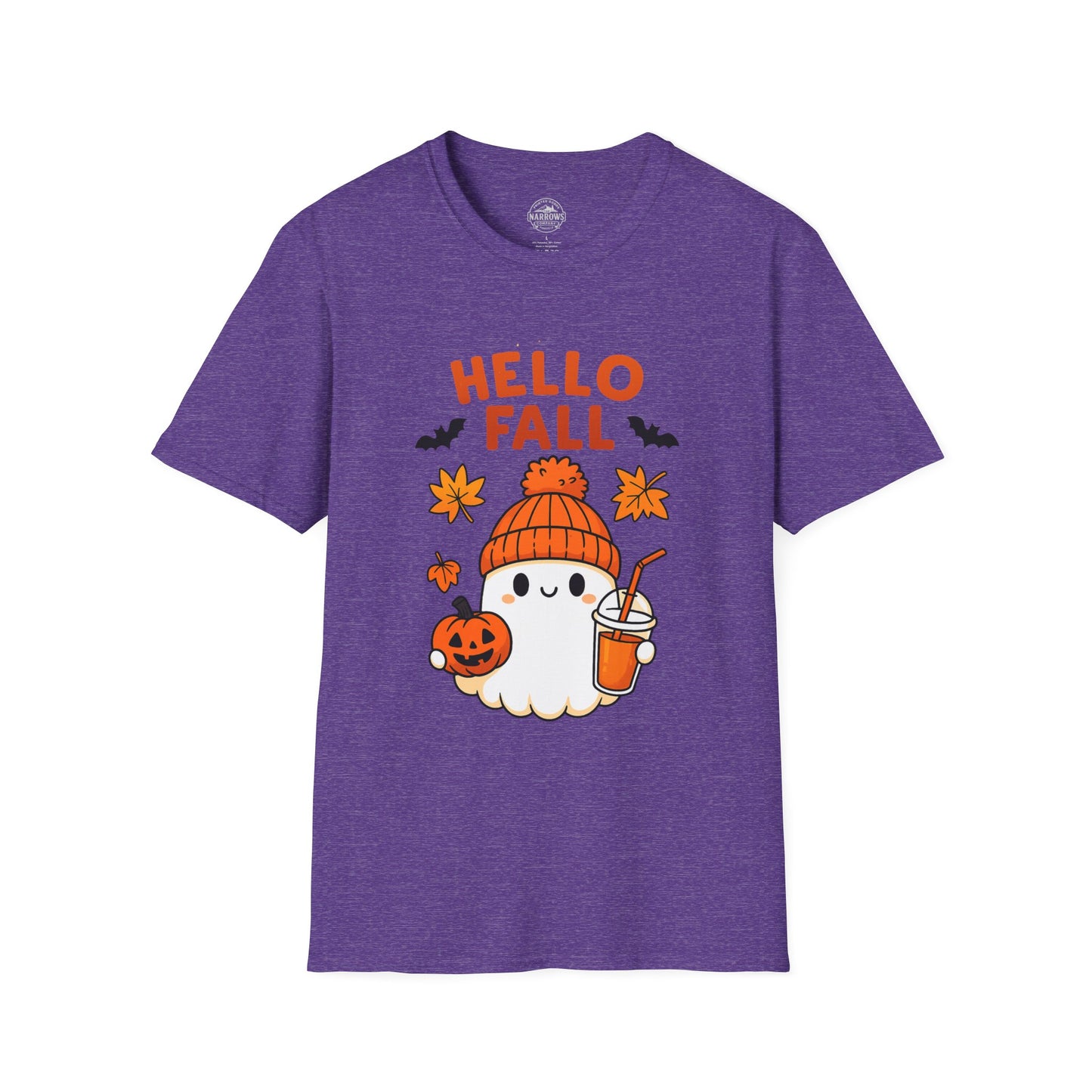 Hello Fall Ghost Tee | The Narrows Co.