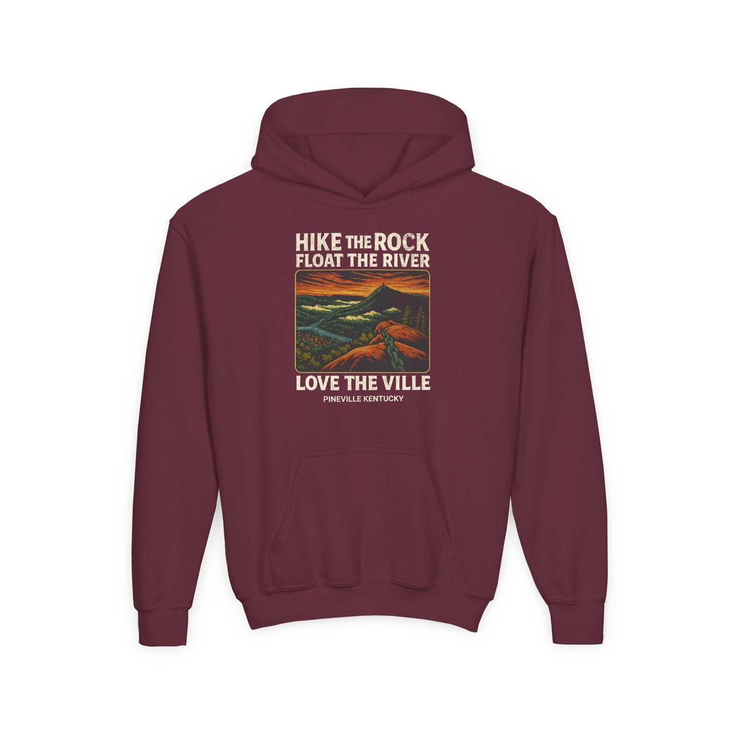 Hike the Rock Youth Hoodie | The Narrows Co.