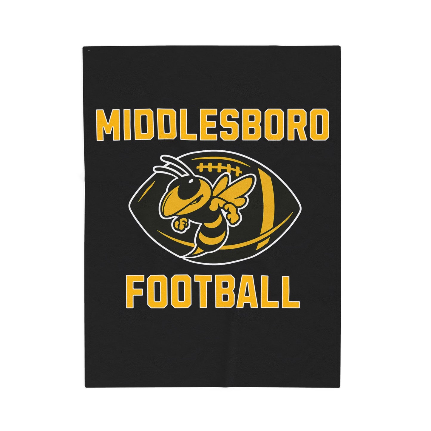Middlesboro Football Plush Blanket | The Narrows Co.