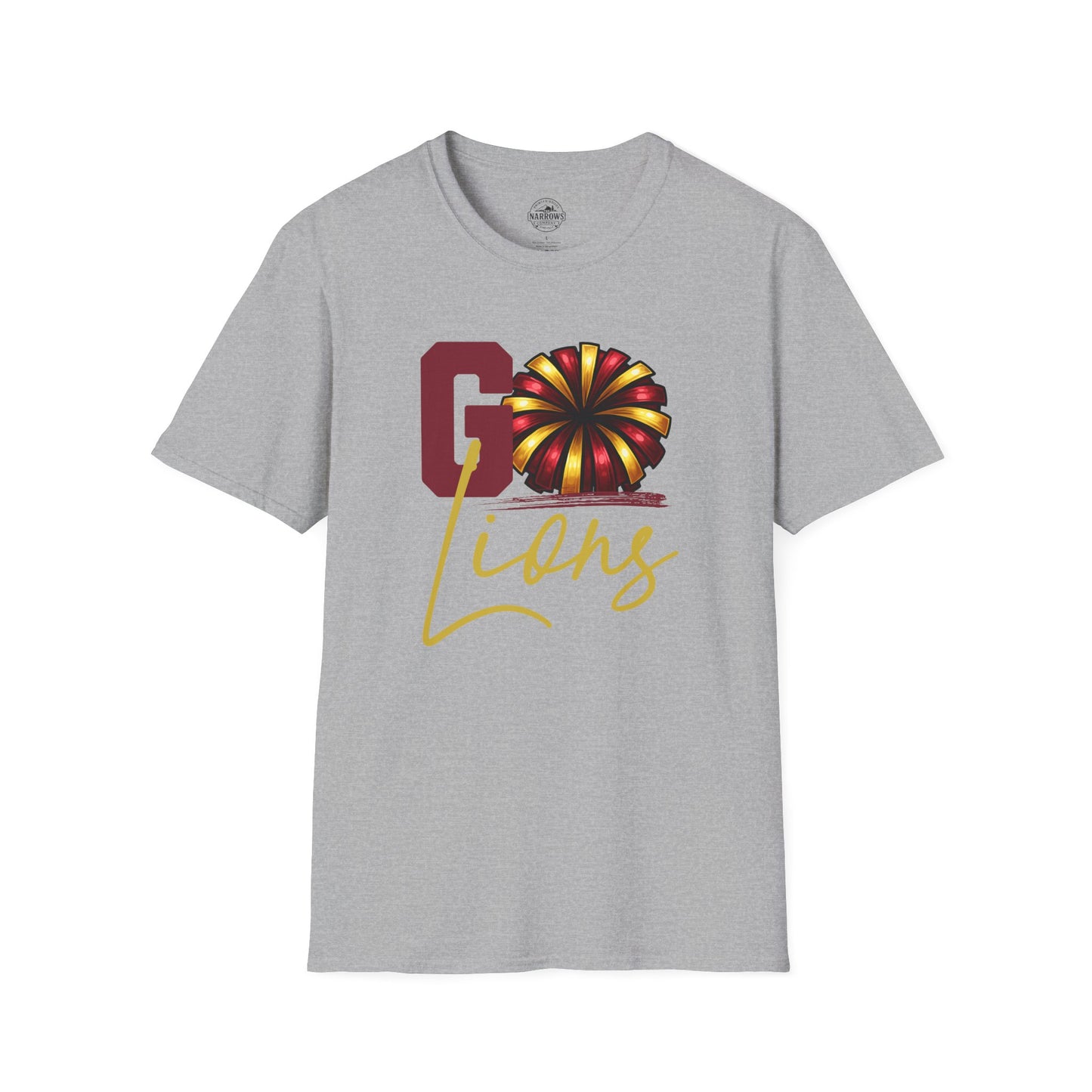 Pineville Cheer GO Lions Tee | The Narrows Co.