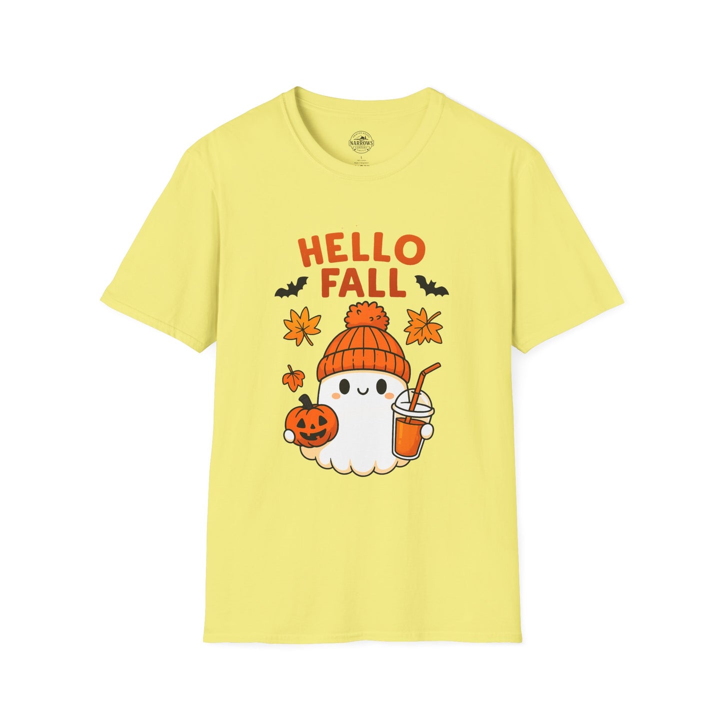 Hello Fall Ghost Tee | The Narrows Co.