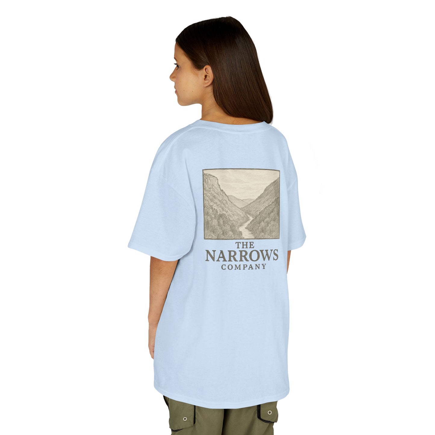 Pencil Sketch Narrows - Kids Tee  | The Narrows Co.
