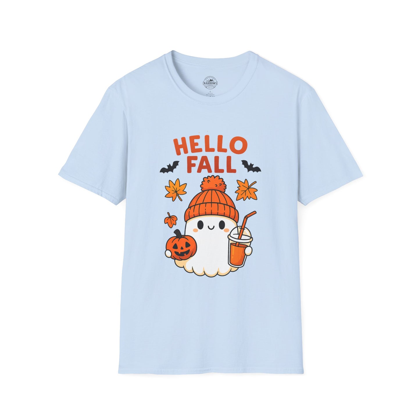Hello Fall Ghost Tee | The Narrows Co.