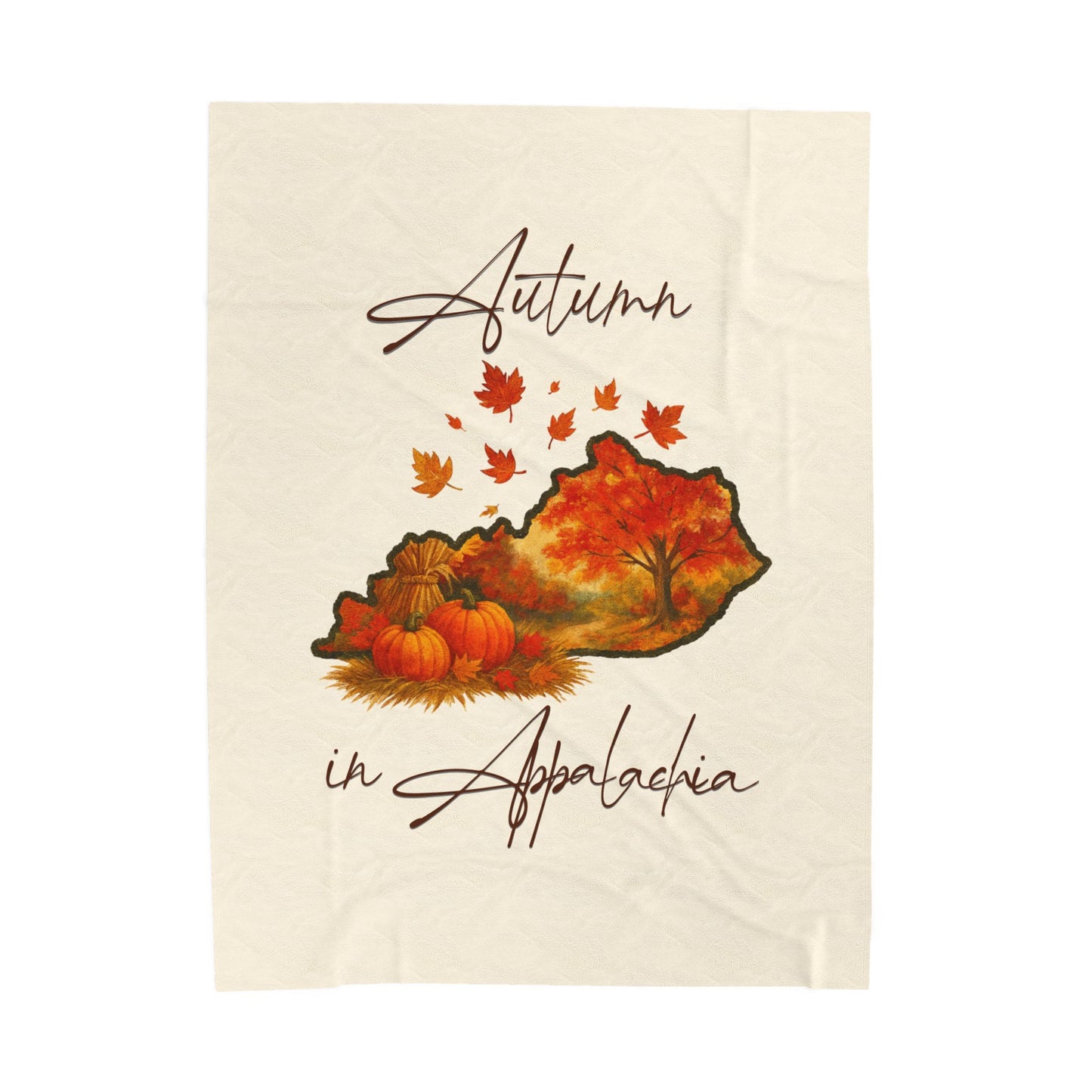 Autumn in Appalachia Plush Blanket | The Narrows Co.