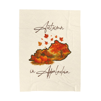 Autumn in Appalachia Plush Blanket | The Narrows Co.