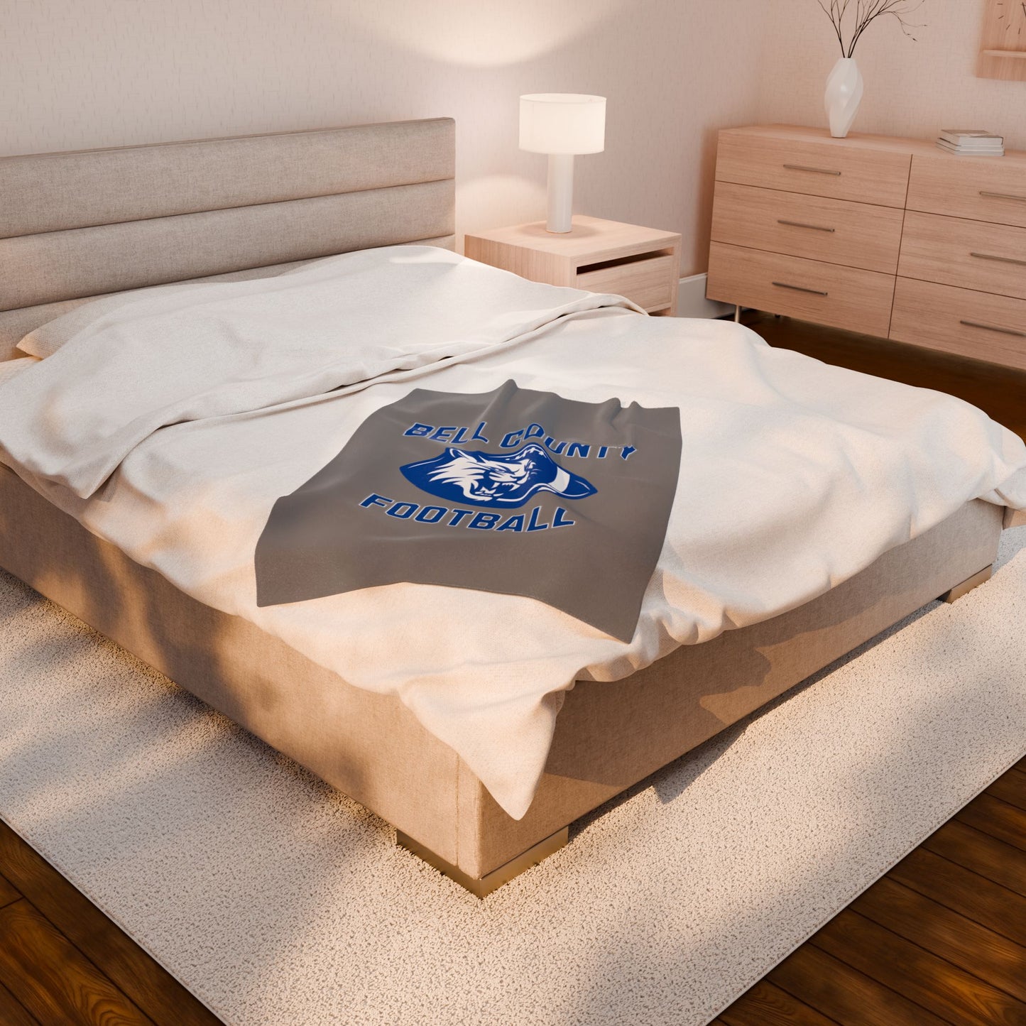 Bell County Football Plush Blanket | The Narrows Co.