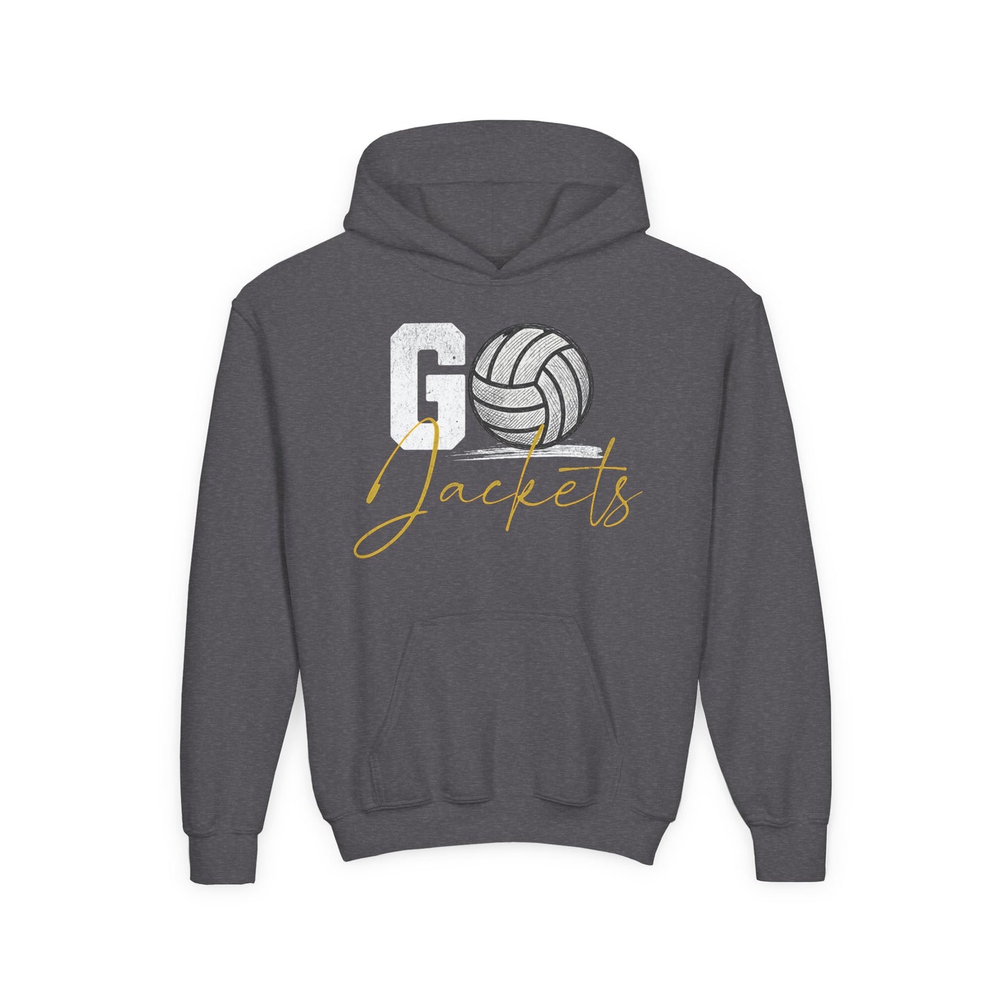 Middlesboro Volleyball Go Jackets Youth Hoodie | The Narrows Co.
