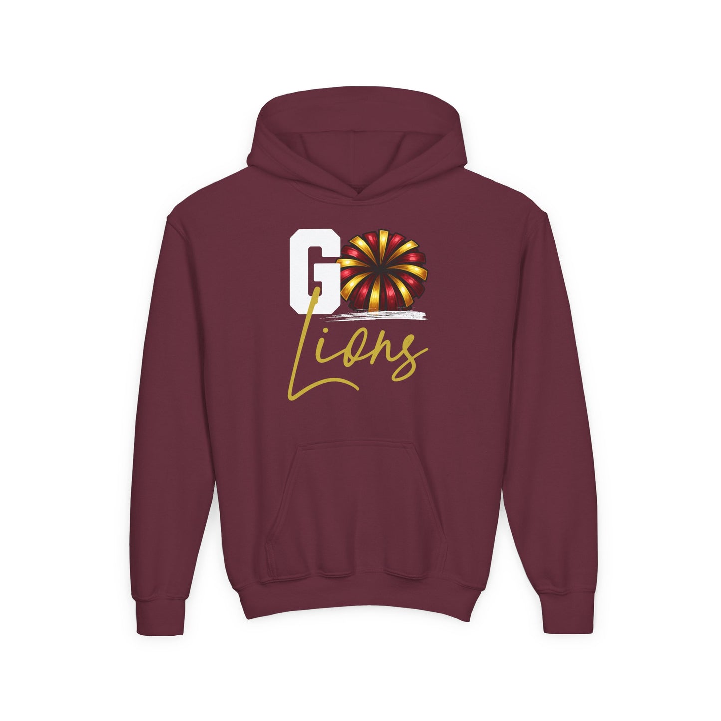 Pineville Cheer GO LIONS Youth Sweatshirt | The Narrows Co.