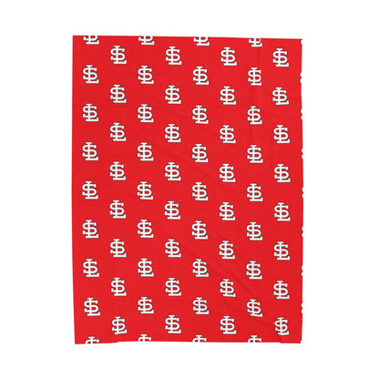 South Laurel - SL LOGO Pattern - Plush Blanket | The Narrows Co.