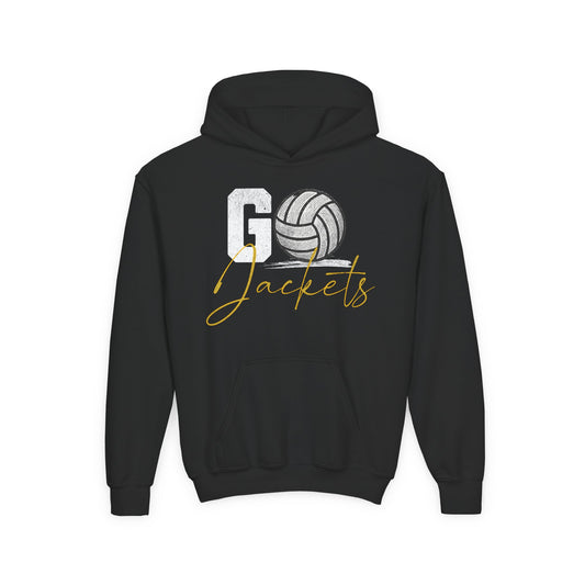 Middlesboro Volleyball Go Jackets Youth Hoodie | The Narrows Co.